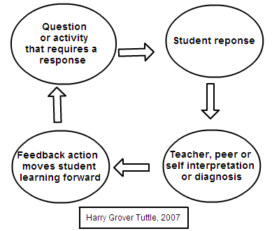 Formative Assessment Cycle (Question, Response, Interpretation, Action)