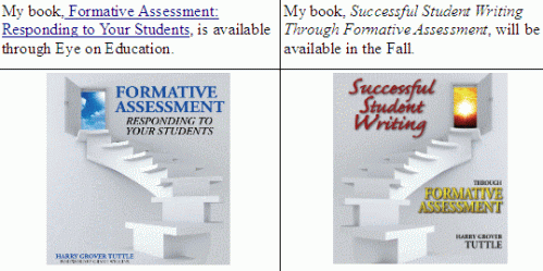 Harry Grover Tuttle's two formative assessment books